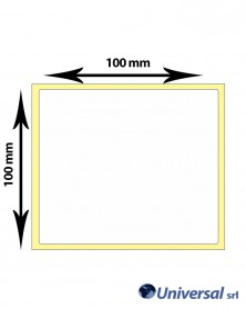 Rotolo etichette termiche100x100 mm